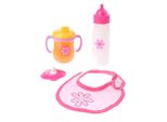 Johntoy 27567 Bambola Baby Rose Per La Pappa, Multicolore