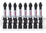 Pro Pozidriv Impact Bit, PZ2, 55 Mm, 8 Pz.
