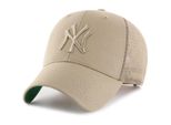 Cappellino Trucker 47 Brand - Branson New York Yankees Beige Cachi