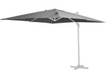 Tela Per Ombrellone Da Giardino "Sun 3"" - 3 X 3 M - Grigio"