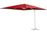 Tela Per Ombrellone Da Giardino "Sun 3"" - 3 X 3 M - Rosso"