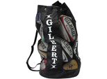 Gilbert Palloni Da Rugby Borsa Traspirante Nera