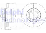 2X Disco Freno Delphi BG4209 48 5Mm 287Mm
