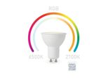 Lampadina Smart Wifi Rgb - Bianco Freddo E Bianco Caldo - Gu10