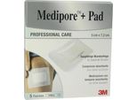 Medipore+Pad Medicazione Sterile Per Ferite 3562Np 5X7,2 Cm 5 Pz