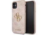 Guess Guhcn614Gmgpi Iphone 11 6,1/ Xr RóżOwy/Pink Hardcase 4G Big Metal Logo