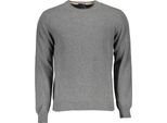 Harmont & Blaine Pullover Uomo Tessile Grigio SF15650 - Taglia: Xl