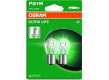 Osram Ultra Life P21W Ba15S 12 V/25 W (Confezione Blister Da 2)