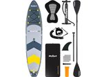 Tavola Da Paddle Sup Rebel Active RBA-4501 Con Sedile, Grigio 11'6" 350X81X15Cm"