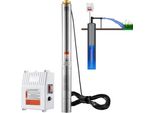 Pompa Per Pozzi Profondi 1500W - 9,8 M³/H - Pompa Per Tubi - Pompa Per Pozzi - 108 M Di Prevalenza - Efficiente E Durevole