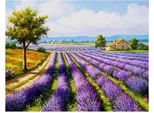 Vikpap W3718 - Pittura Numerica, Tela 40 × 30 Cm - Provenza