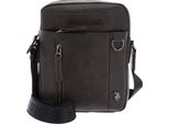U.S. Polo Assn. Borsa A Tracolla Cambridge Crossbody Bag Dark / Taupe Marrone Scuro