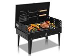 Fch Griglia Da Giardino, Griglia A Carbonella 44 X 27 X 7 Cm，Griglia Da Viaggio Griglia Da Campeggio Griglia Pieghevole ，Terrazza Da Picnic Da Campeggio Griglia Portatile