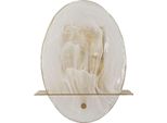 Mauro Ferretti Applique Da Parete Portlan E14 20X11X25 Cm Oro Naturale