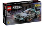 Lego Speed Champions Time Machine Da Ritorno Al Futuro - Giocattolo Per Bambini Con Modello Di Auto E 2 Minifigure - Marty Mcfly E Doc Brown - Regalo Creativo Per Bambini Dai 9 Anni In Su - 77256