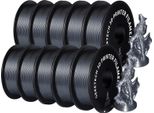 Filamento Per Stampa 3D, Materiale Petg, Diametro 1,75 Mm, Argento