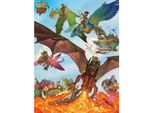 Cobble Hill Puzzle Della Famiglia Dragon Squadron 350 Pezzi
