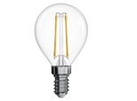 Lampadina Led Mini Globe Filament E14 Bianco Neutro 2,2 W