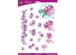 Foglio Di Carta Decoupage 3D Fiori Di Clematide