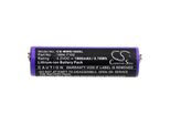 Techtek Batteria Compatibile Con [Moser] 1884 Li+Pro, Ermila 1884, Ermila 1885, Ermila 1885 Motion, Wahl 1884 Li+Pro, Wahl Ermila 1884, Wahl Ermila 1
