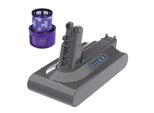 Aspiratore A Batteria Ricaricabile, Compatibile Con Dyson V6 V7 V8 V10, Potenza Di Lunga Durata, Filtro V10 6000Mah