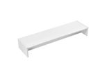 In And Outdoormatch Supporto Per Monitor Estensione Shad - 100X27X15 Cm - Bianco - Truciolare - Look Elegante