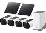 Eufy Cam E40 Kit 4 Telecamere + Homebase S380, Colore: Bianco