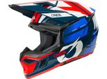 Casco O'neal 3SRS Ride Blu/Bianco/Rosso M (57/58 Cm)