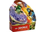 Lego Ninjago Nya Vs. Mutation Monster Spinner - Giocattolo Ninja Con Lanciatore, Trottole E 2 Minifigure - Modellismo Creativo - Regalo Per Bambini E Bambine Dai 6 Anni In Su - 71849