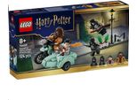 Lego Harry Potter Hagrid E La Fuga Di Harry Da Privet Drive - Moto Giocattolo Con 4 Minifigure - 2 Mangiamorte, Una Scena Di Strada - Regalo Per Ragazze, Ragazzi E Fan Dagli 8 Anni In Su - 76459