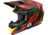 Casco O'neal 3SRS Haze Nero/Rosso/Giallo M (57/58 Cm)