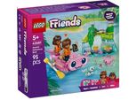 Lego Friends Axolotl Adventure Boat - Incl. 2 Mini Bambole, 2 Simpatici Animali, Piante, Fiori E Accessori - Regalo Di Compleanno Per Bambine Dai 5 Anni In Su - 42681