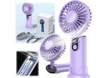 Ventilatore Usb Silenzioso Mini Ventilatore Da Tavolo Portatile 2400Mah Topk K38