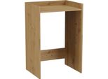 Moderno Mobile Da Bagno Sopra La Lavatrice – Spazio Contenitivo E Design Sostenibile | Rovere Lavorato Artigianalmente | 64X97,5X50