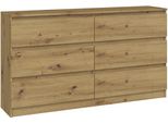 M6 Malwa M6 138X40X75 Cm - Design Fantastico | Associazione: Eichen Artisan