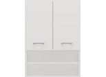 Pola Mini Dk Pensile – Scaffale Da Bagno Sopra La Lavatrice | Colore: Bianco Opaco | Dimensioni: 64X90X30 Cm