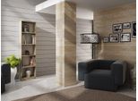 Libreria Classica Modello R40 – Armadio Contenitore Con 5 Ripiani | Colore: Rovere Sonoma | Dimensioni: 30X40X182 Cm