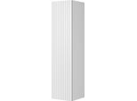 Colonna Da Bagno Sospesa Nicole 140 Cm Con Frontale Scanalato – Bianco Opaco | Dimensioni: 35X140X35 Cm