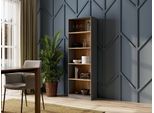Scaffale Classico R60 – Libreria E Contenitore Per Giocattoli Resistente | Antracite / Rovere Artigianale