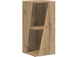 Syfax™ Mensola Laterale Rovere Artigianale 33 X 32 X 70,5 Cm