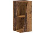 Syfax™ Mensola Laterale Legno Vecchio 33 X 32 X 70,5 Cm