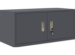 Vidaxl Armadio Contenitore Antracite 90 X 40 X 40 Cm Acciaio