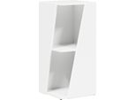 Vidaxl Scaffale Laterale Bianco 33 X 32 X 70,5 Cm Materiale Ligneo