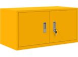 Syfax™ Armadio Giallo Senape 80 X 40 X 40 Cm Acciaio