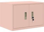 Vidaxl Armadio Contenitore Rosa 60 X 40 X 40 Cm Acciaio Laminato A Freddo
