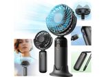 Ventilatore Usb Mini Ventilatore Da Tavolo Silenzioso Topk K70 Nero