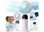 Ventilatore Usb Mini Ventilatore Da Tavolo Silenzioso Topk K70 Bianco