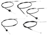 Set Di Cavi Bowden Neri Per Simson Schwalbe KR51/1 (-1975)