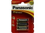 Batterie Micro 1,5V Lr03 Alcaline 4 Pz