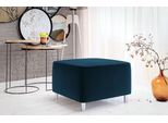 Piccolo Pouf Elza - Blu